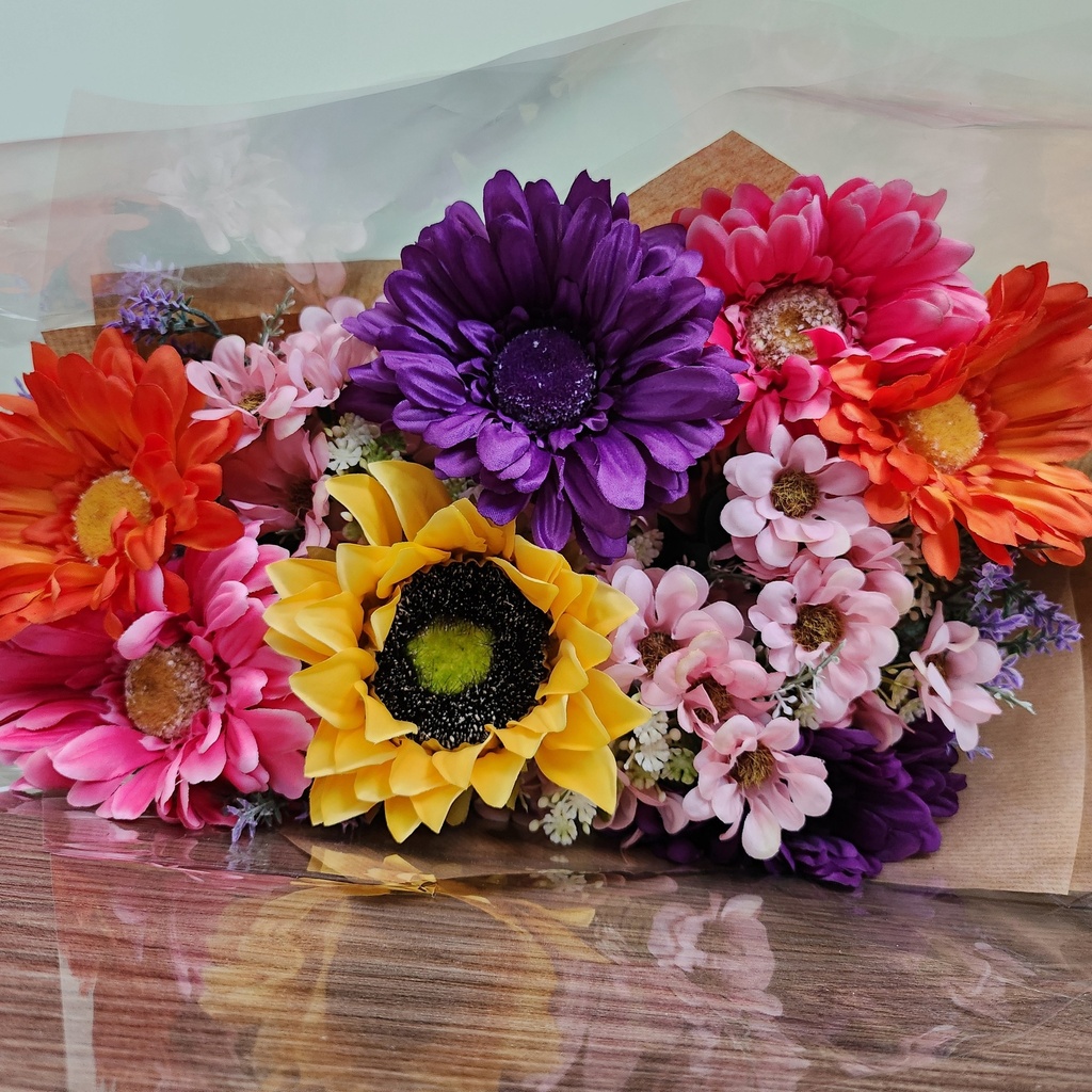 Bouquet plaisir d'offrir GM coloré